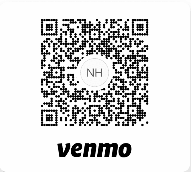Venmo QR code for @HondoTech